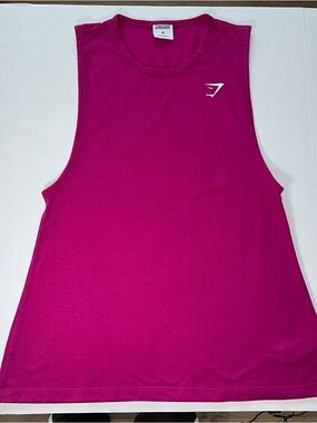 Gymshark Training Women’s Activewear Drop Arm Tank in Berry Pink Athleisure